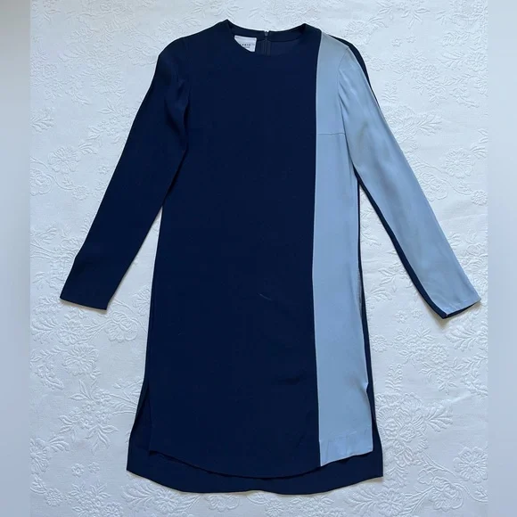 Akris Punto Indigo/Sky Blue Dress US Size 2